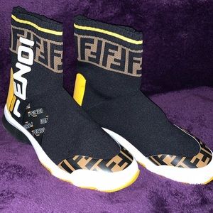 Fendi Mania Fila Rocko Sock Sneaker